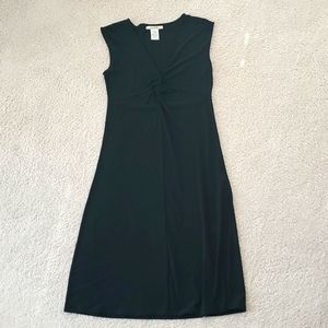 Free People Sexy Deep V Neck Black Dress 2001